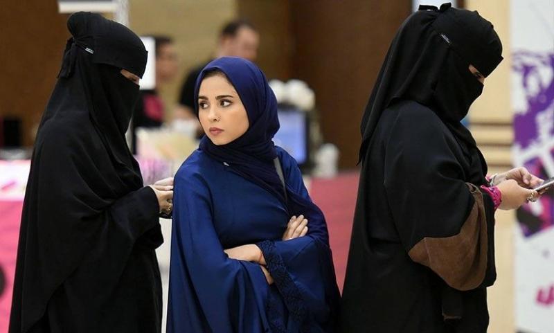 تصویری از زنان در عربستان سعودي،‌ عکس از ایرنا 