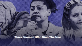 Banner "Las mujeres que ganaron la guerra"