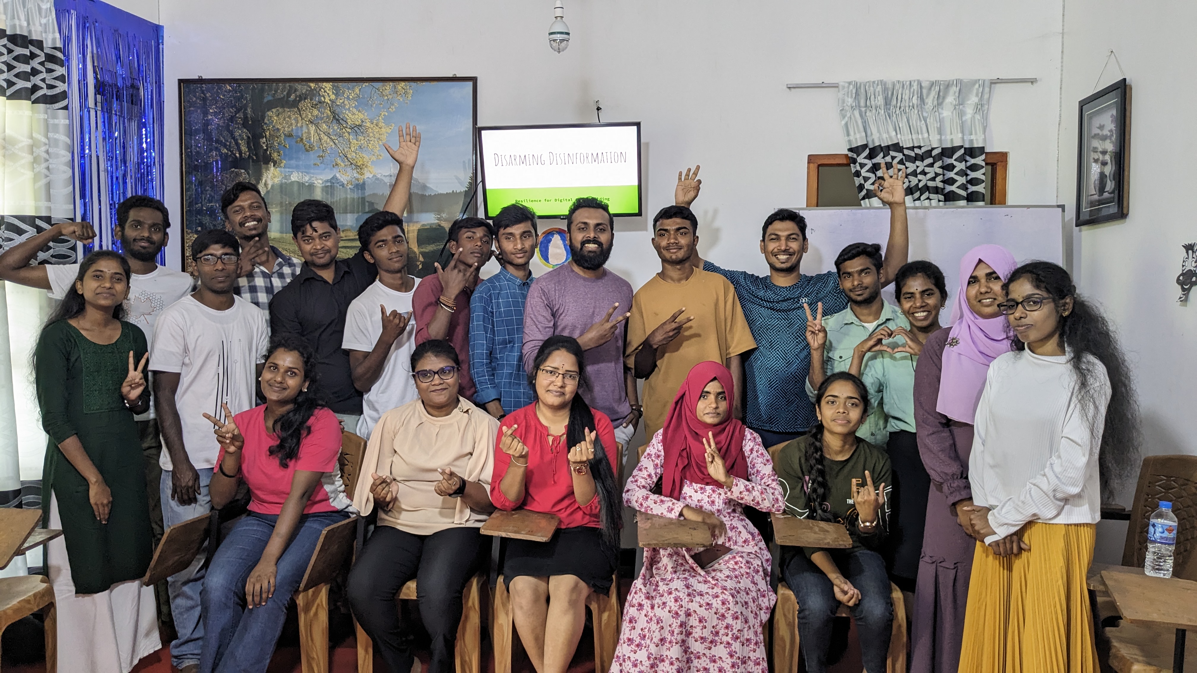 Youth at a workshop