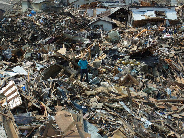 Ward covering the 2011 Tsunami in Japan