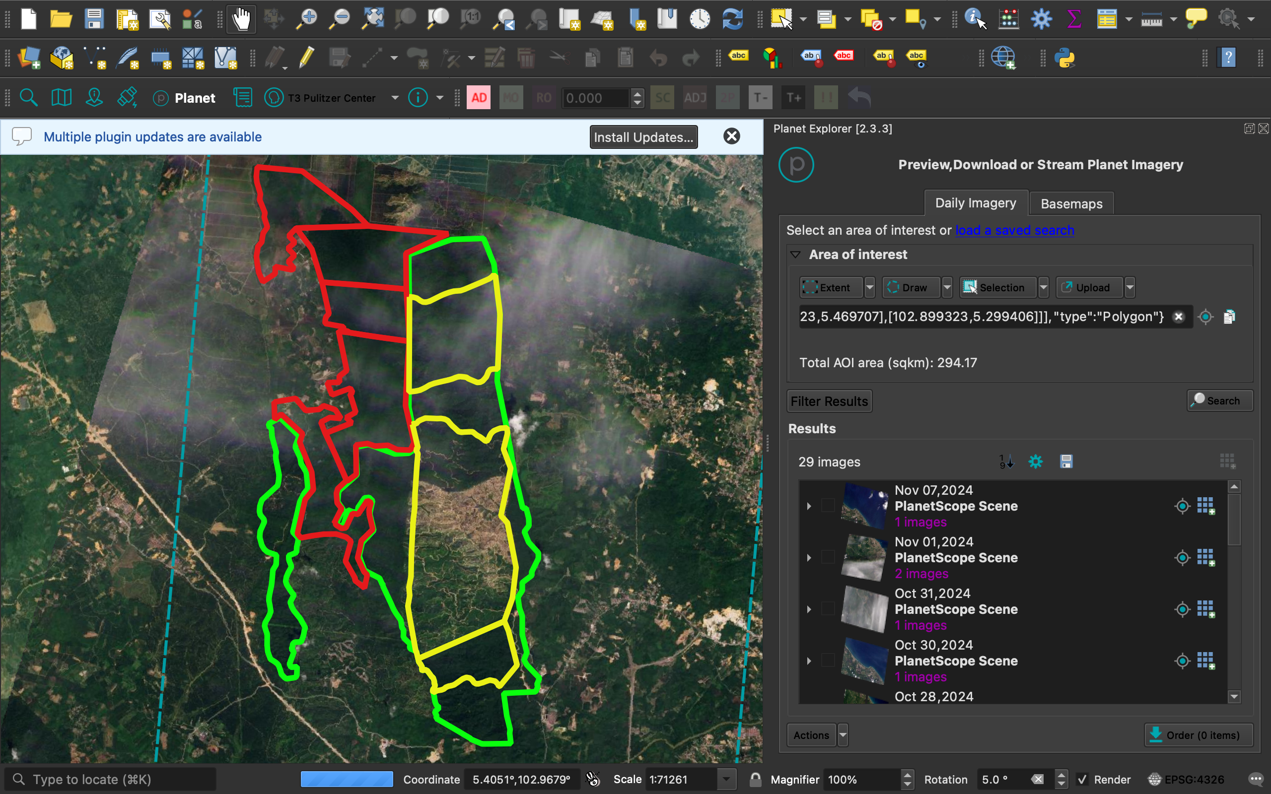 Geospatial analysis