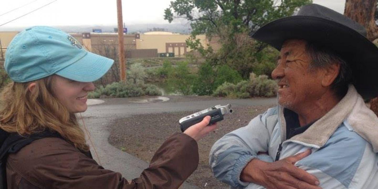 In a partnership with NPR member station KUNR in Nevada, student organization Noticiero Móvil reports in Spanish to reach overlooked communities. 