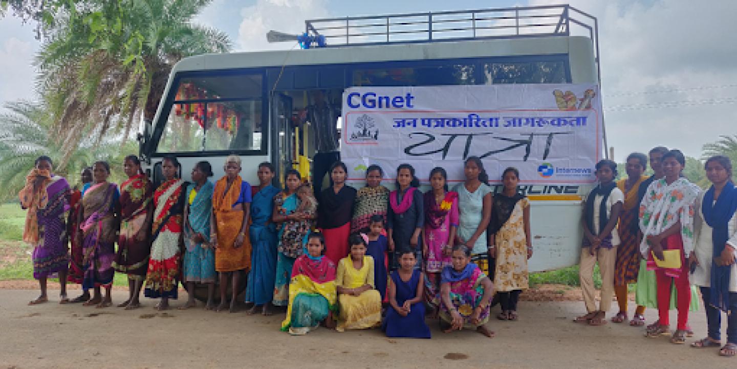 The training team at CGnet Swara