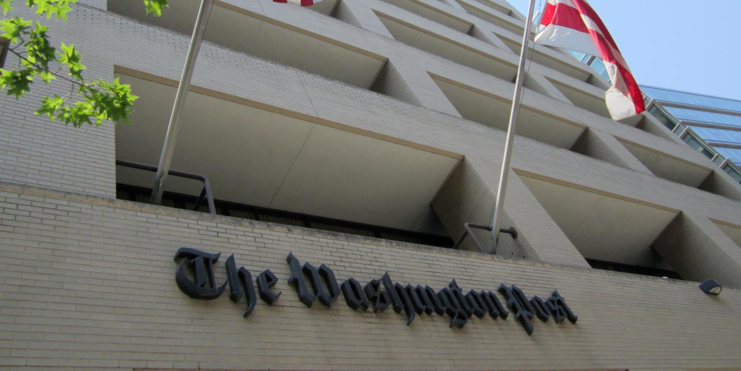 Le bâtiment du Washington Post