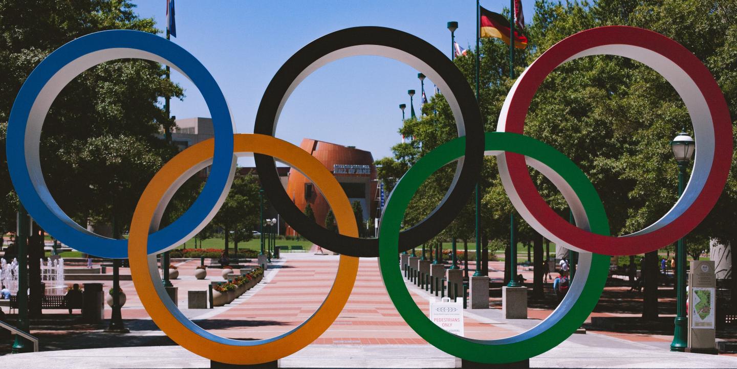 Le logo des Jeux Olympiques