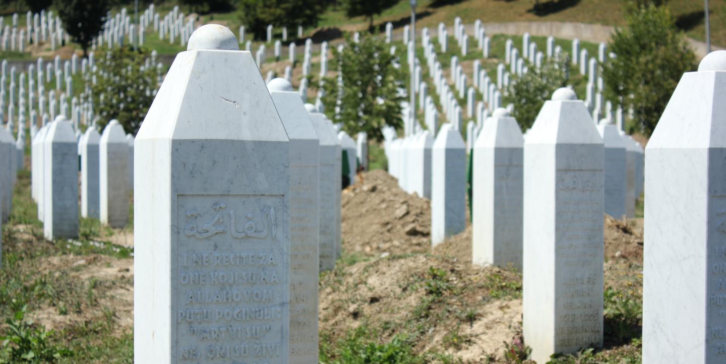 Tombes à Srebrenica