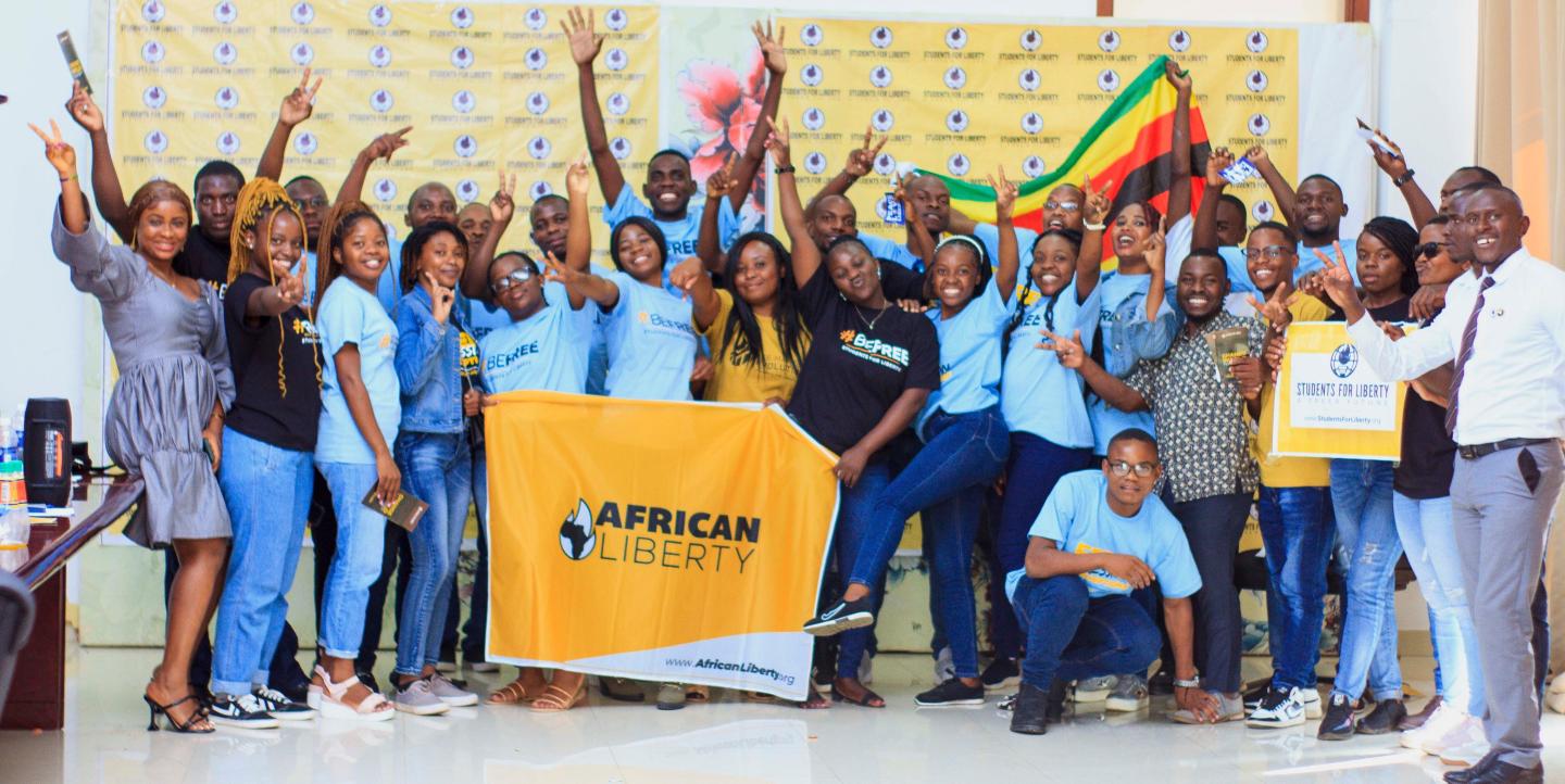 African Liberty fellows and staff members