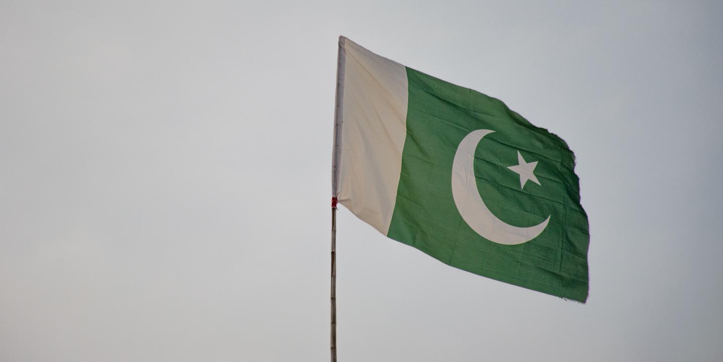 Bandera pakistaní