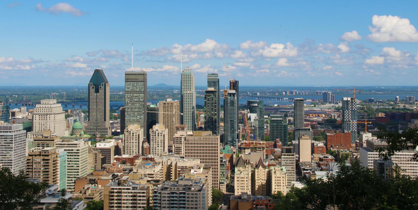 Vue de Montréal