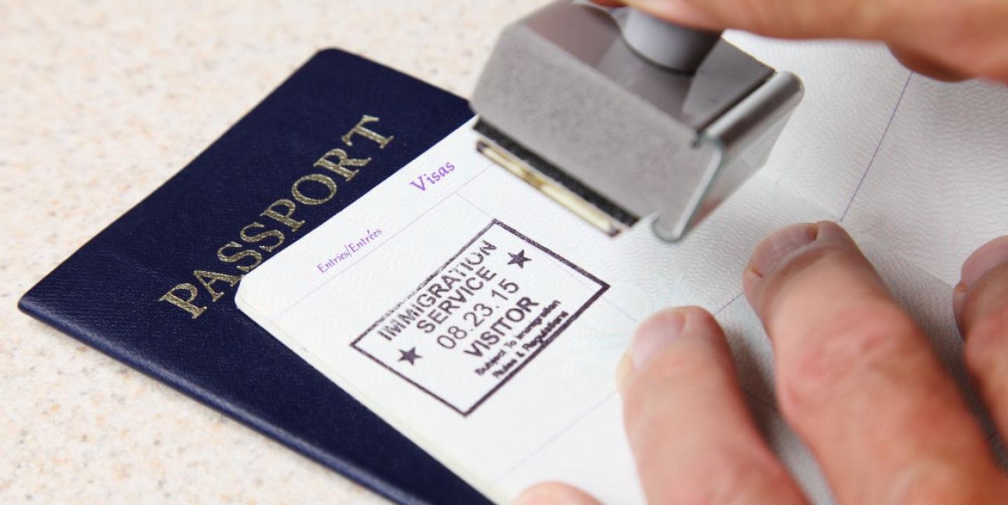 Carimbo passaporte