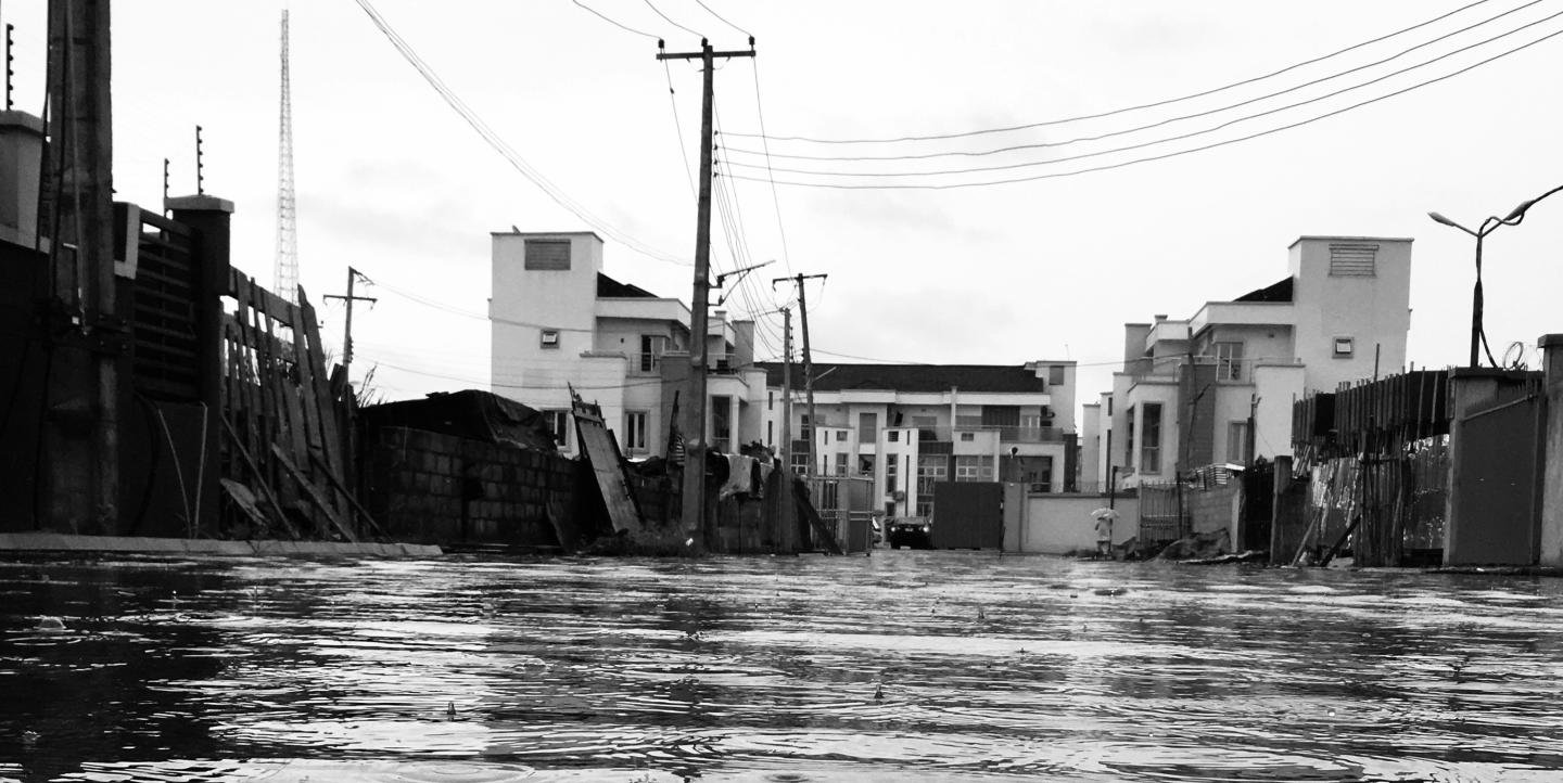 Terre inondée