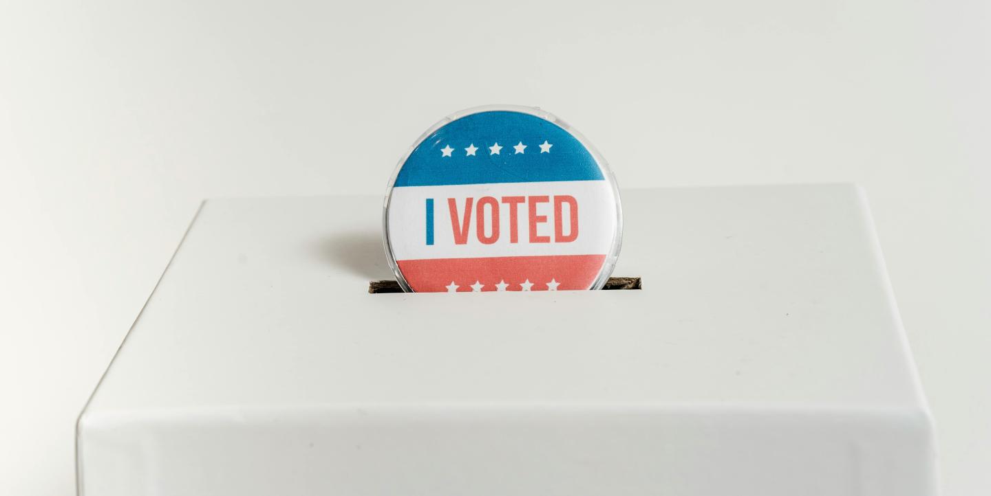 I Voted sticker
