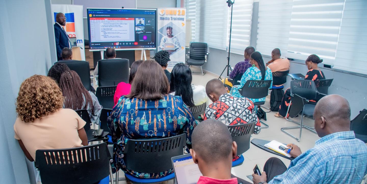 Journalistes numériques en formation