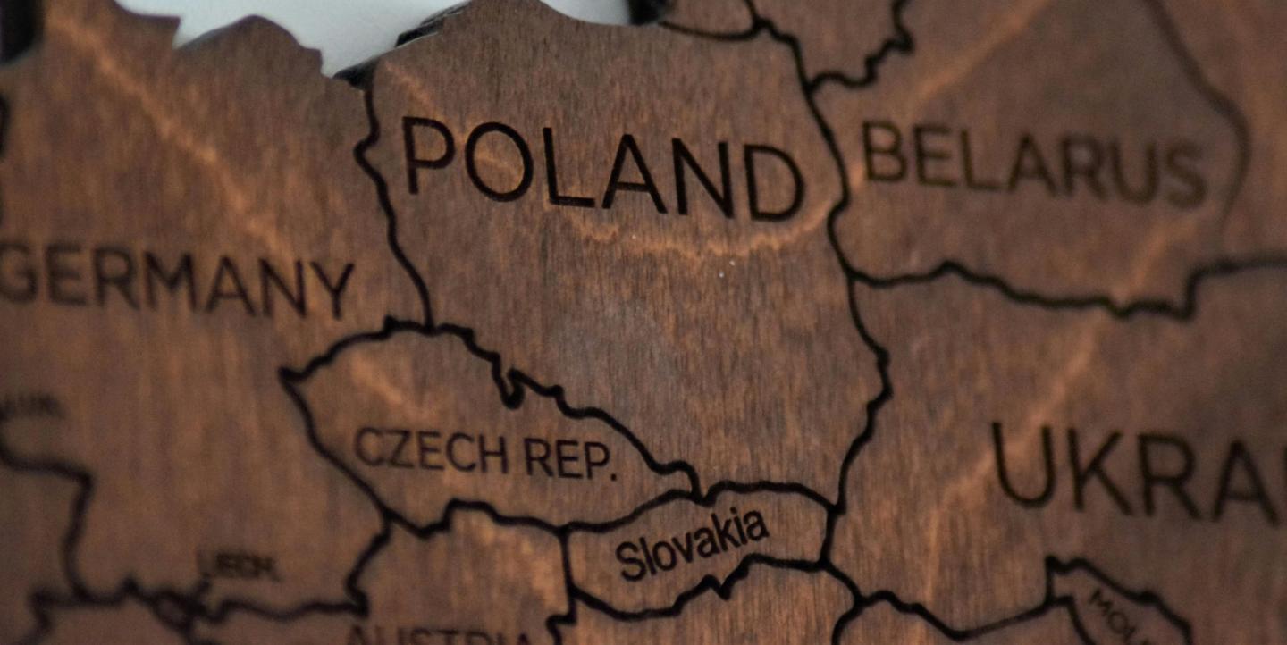Map of Eastern Europe