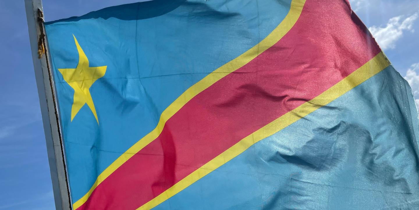 Bandera de la República Democrática del Congo
