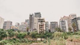 Des immeubles à Beyrouth