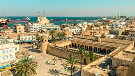 Vieille ville de Sousse, en Tunisie