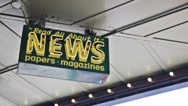 Un panneau "News"