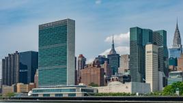 Le quartier général des Nations unies à New York