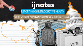 Title card: covering reproductive rights as a democracy issue