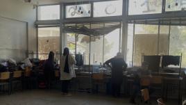 photo taking in Lebanon of refugees from conflict
