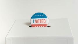 I Voted sticker