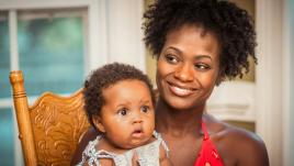 Femme avec enfant