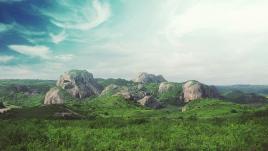 Round rock formation