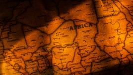 Map of Africa.